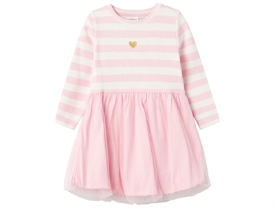 Name It parfait pink striped tulle dress